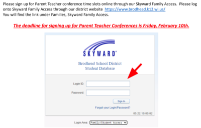 how to sign up for parent teacher conferences