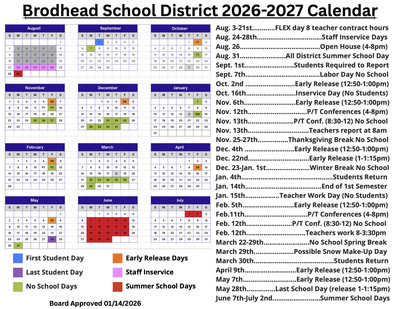 2026-2027 District Calendar