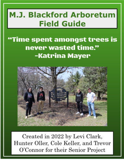 M.J. Blackford Arboretum Field Guide