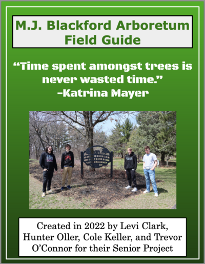 M.J. Blackford Arboretum Field Guide